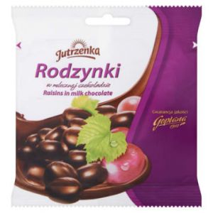 Rodzynki w czekoladzie mlecznej 80g