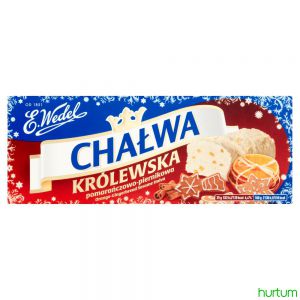 Chałwa Królewska pomarańczowo-piernikowa 250 g