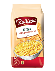 Makaron nitki 100% pszenicy durum 500g