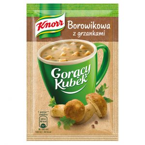 Goracy Kubek Borowikowa z grzankami 15 g