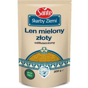 Skarby Ziemi Len mielony zloty 200g