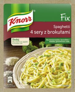 Fix Spaghetti 4 sery z brokulami 43g