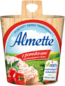 Almette z Pomidorami Dojrzewajacymi w Sloncu 150g