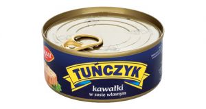 Tunczyk kawalki w sosie wlasnym 170g