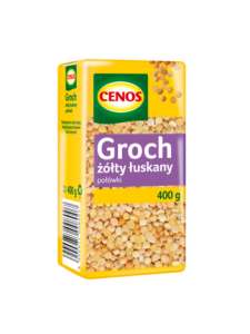 Groch Zolty lu­ska­ny po­low­ki 400g