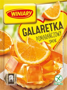 Galaretka pomaranczowy smak 75g