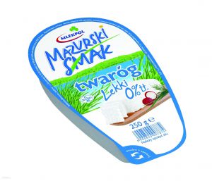 Mazurski Smak Twarog Lekki 0% 250g