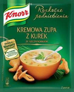 Kremowa zupa z kurek ze szczypiorkiem 59g