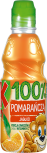 Kubus 100% Pomarańcza Jablko 300ml