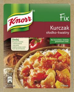 Fix Kurczak slodko-kwasny 64g