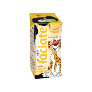Mleko UHT Laciate Bananowe 200ml