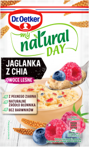 Jaglanka z chia owoce lesne 40g