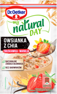 Owsianka z chia truskawka-wanilia 51g