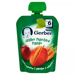 Deser Jablko marchew mango po 6 miesiacu 90 g