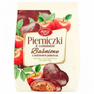 Pierniczki w czekoladzie baśniowe z nadzieniem o smaku Jabłkowym 150 g