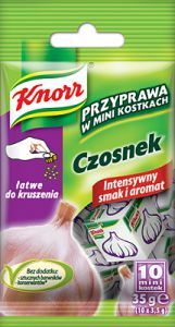 Przyprawa w mini kostkach Czosnek 35g