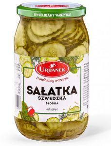 Salatka szwedzka slodka 780g