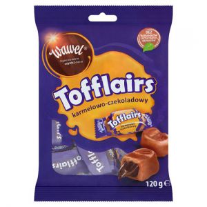Cukierki Tofflairs Karmelowo-czekoladowy 120g