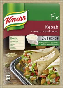 Fix Kebab z sosem czosnkowym 40g