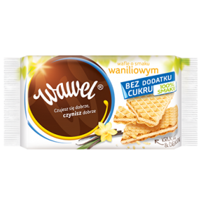 Wafle o smaku waniliowym 110 g