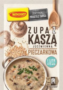 Zupa z Kaszą Jęczmienną Pieczarkowa 75g